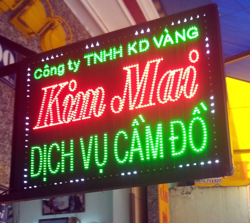 Biển đèn led giá rẻ tại Hà Nội